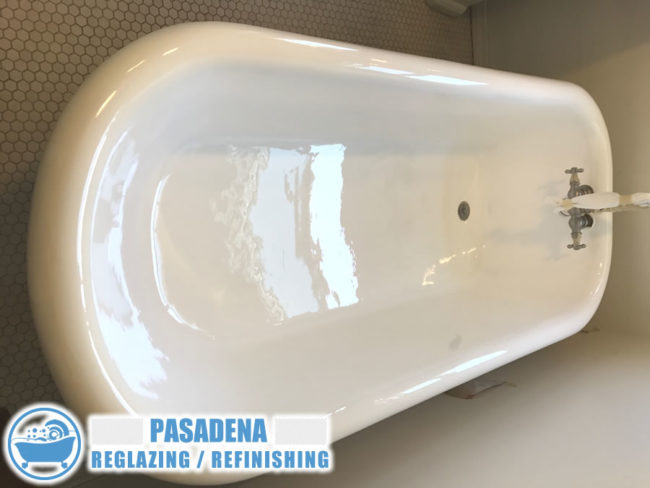 Pasadena California bathtub resurfacing recolor